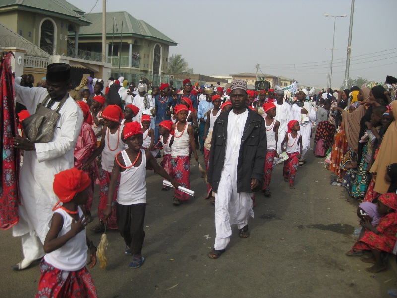 Maulid/free zakzaky procession Bauchi 1437
